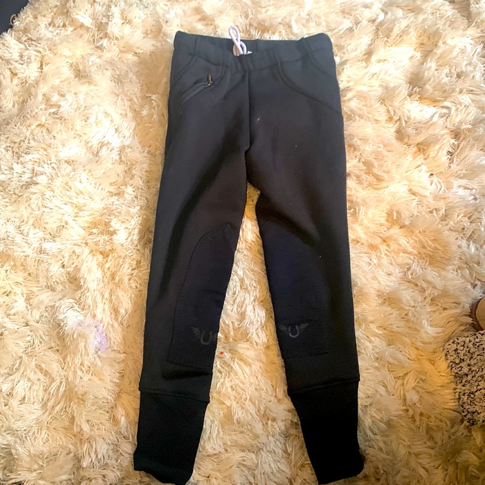 Girls size 8 winter fleece breeches